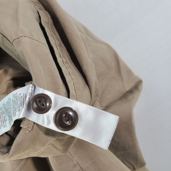 Asos Men Pants Chino Beige Cotton Blend Bootcut Straight Leg Work Career 34X30 - Picture 5 of 11